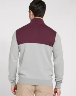 Sale Dunnes Stores Pádraig Harrington Quarter Zip Colour Block Jumper