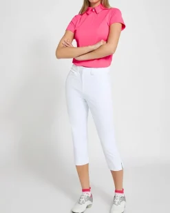 Sale Dunnes Stores Pádraig Harrington White Cropped Golf Trousers