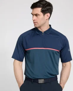 New Dunnes Stores Pádraig Harrington Zip Placket Polo