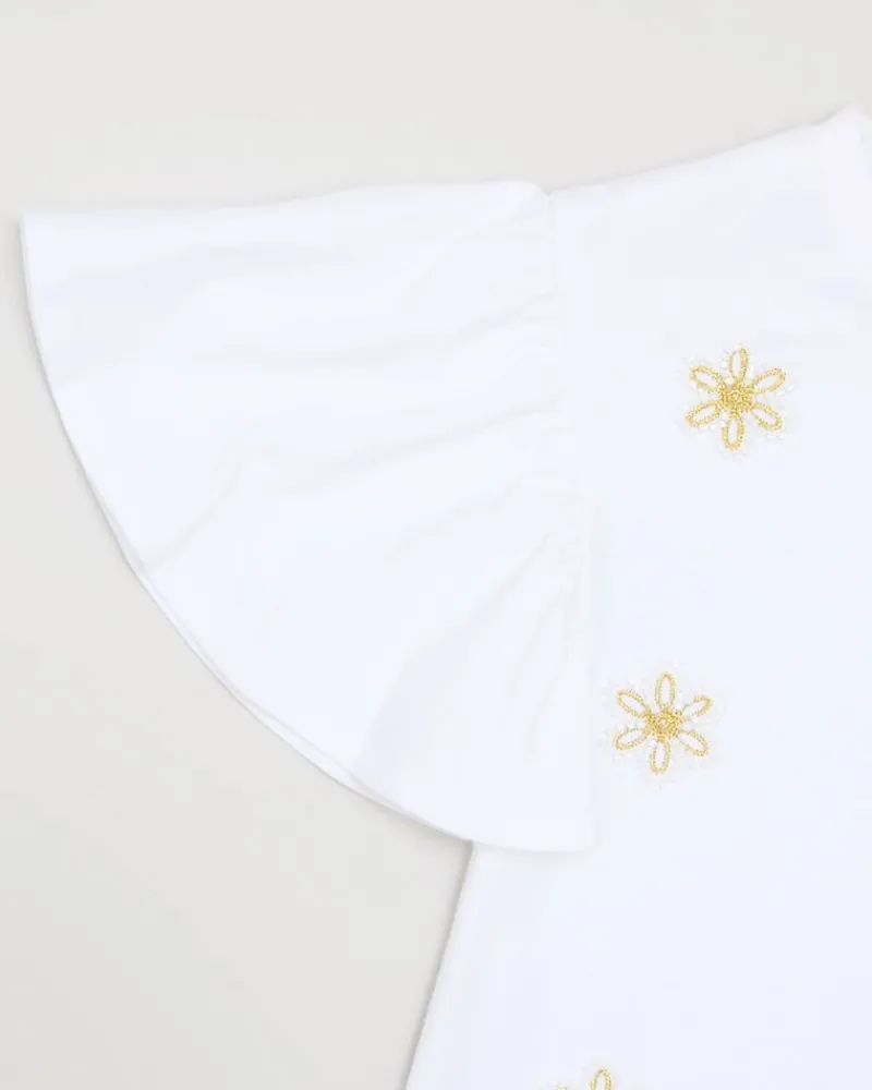 Outlet Dunnes Stores Pearl Top (4-14 Years)