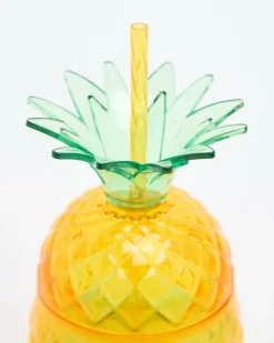 Fashion Dunnes Stores Pineapple With Straw Tumbler