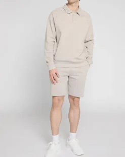 Outlet Dunnes Stores Pique Snap Placket Sweater