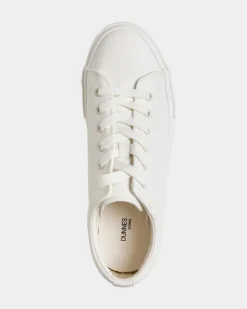 Clearance Dunnes Stores Platform Lace Up White Trainers