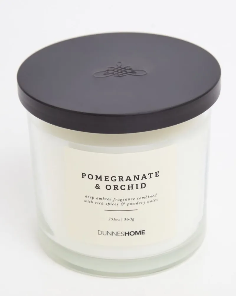 Online Dunnes Stores Pomegranate And Orchid Two-Wick Scented Candle
