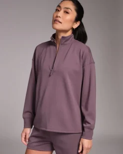 Sale Dunnes Stores Powercut All-Day Wear Half-Zip Flint Sweatshirt