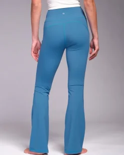 Clearance Dunnes Stores Powercut All-Day Wear Vintage Blue Flared Leggings