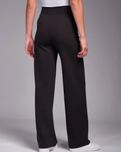 Online Dunnes Stores Powercut All-Day-Wear Wide Leg Trousers