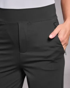 Online Dunnes Stores Powercut All-Day-Wear Wide Leg Trousers Asphalt Grey
