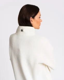 Sale Dunnes Stores Powercut Ascend Quarter Zip Fleece Marshmallow