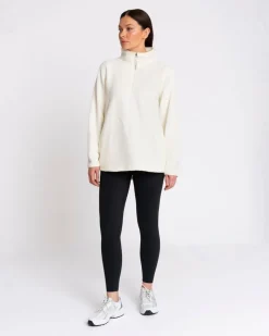 Sale Dunnes Stores Powercut Ascend Quarter Zip Fleece Marshmallow