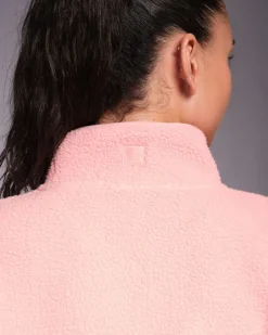 Hot Dunnes Stores Powercut Ascend Quarter Zip Rose Elegance Fleece