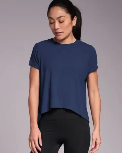 Online Dunnes Stores Powercut CloudMove Blue Dusk T-Shirt