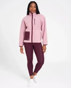 Discount Dunnes Stores Powercut Outsider Full Zip Fleece In Elderberry