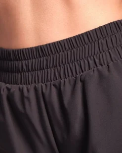 Sale Dunnes Stores Powercut RUNSeries Pace Running Shorts Black/Jungle Green