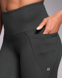 New Dunnes Stores Powercut Sculpt High-Waisted Leggings Asphalt Grey