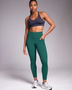 Best Dunnes Stores Powercut Sculpt High-Waisted Leggings Jungle Green