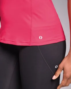 Outlet Dunnes Stores Powercut Sculpt Perform Training Vest Raspberry