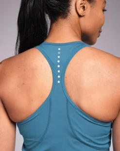 New Dunnes Stores Powercut Sculpt Perform Training Vest Vintage Blue