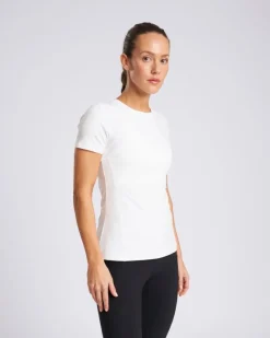 Discount Dunnes Stores Powercut Sculpt Perform Training T-Shirt in White
