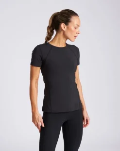 Fashion Dunnes Stores Powercut Sculpt Perform Training T-Shirt In Black