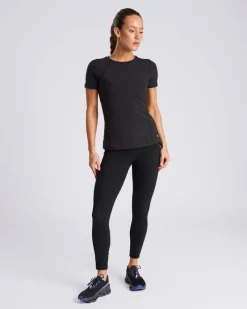 Fashion Dunnes Stores Powercut Sculpt Perform Training T-Shirt In Black