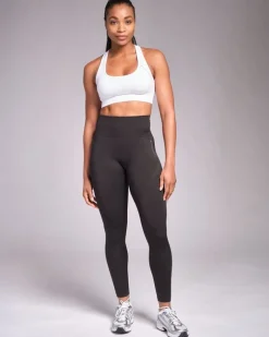 Fashion Dunnes Stores Powercut Solid Seamless Leggings Monument Grey