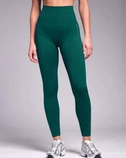 Sale Dunnes Stores Powercut Solid Seamless Leggings Jungle Green