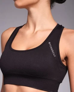 Hot Dunnes Stores Powercut Solid Seamless Sports Bra