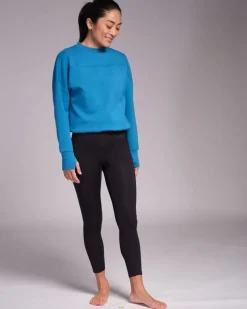 Best Dunnes Stores Powercut Studio Crew Sweatshirt Vintage Blue