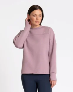 Outlet Dunnes Stores Powercut Studio Crew Sweatshirt Elderberry