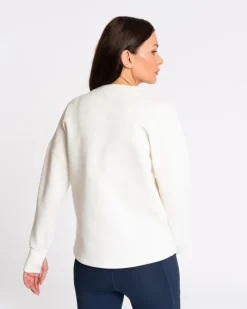 Sale Dunnes Stores Powercut Studio Crew Sweatshirt Marshmallow