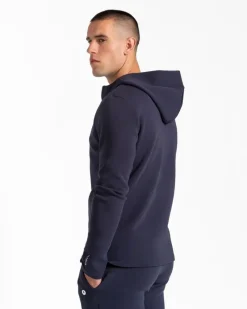 Hot Dunnes Stores Powercut Tek Pak Men's Full Zip Hoodie Navy