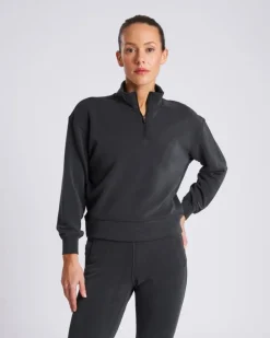 Fashion Dunnes Stores Powercut The Studio Ultra Soft Quarter Zip Sweatshirt