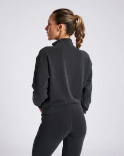 Fashion Dunnes Stores Powercut The Studio Ultra Soft Quarter Zip Sweatshirt