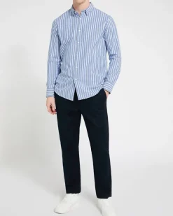 Fashion Dunnes Stores Premium Oxford Cotton Regular Fit Shirt
