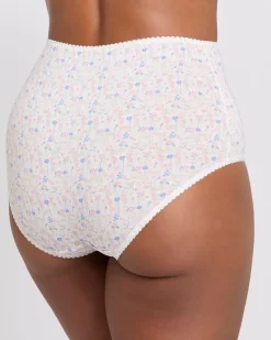 Sale Dunnes Stores Print Cotton Rich Full Brief - Pack Of 5