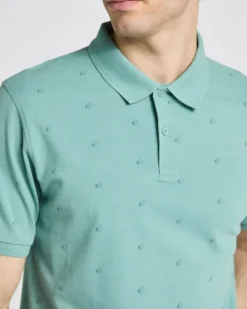Discount Dunnes Stores Print Pique Polo