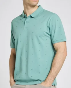 Discount Dunnes Stores Print Pique Polo