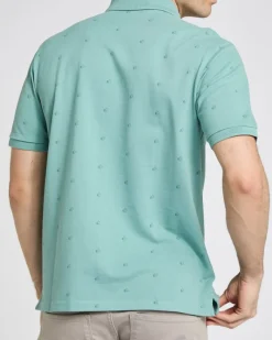 Discount Dunnes Stores Print Pique Polo