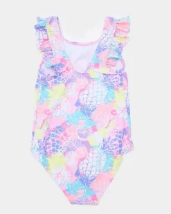 Fashion Dunnes Stores Print Swimsuit (3-14 years)