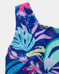 Online Dunnes Stores Print Swimsuit (3-14 years)