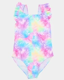 Fashion Dunnes Stores Print Swimsuit (3-14 Years)