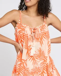 New Dunnes Stores Printed Beaded Mini Dress