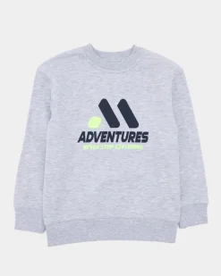 Sale Dunnes Stores Printed Crew Neck Sweatshirt (2-14 Years)