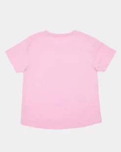 New Dunnes Stores Printed Curved Hem T-Shirt (2-14 Years)