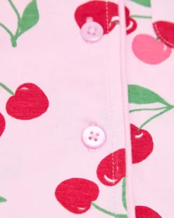 Online Dunnes Stores Printed Revere Short-Sleeved Pyjamas (3-14 Years)
