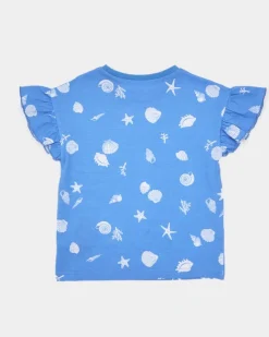 Clearance Dunnes Stores Printed Short Pyjama Set (2-14 Years)