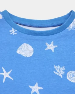 Clearance Dunnes Stores Printed Short Pyjama Set (2-14 Years)