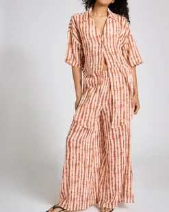 Clearance Dunnes Stores Printed Tie Front Shirt