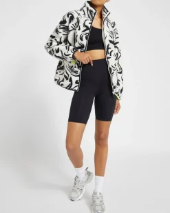 Hot Dunnes Stores Printed Zip Through Fleece